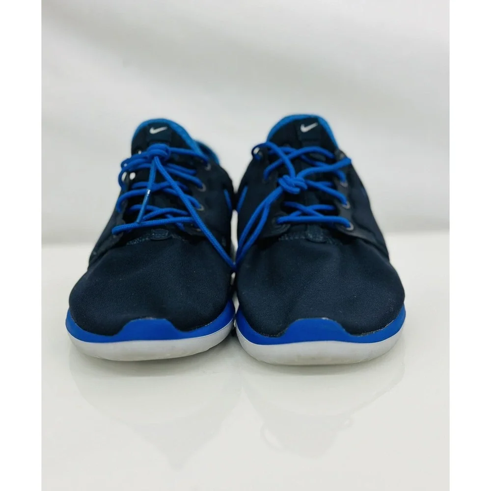 Nike Roshe One Flight Weight GS Obsidian Blue 844653-400 Youth Size 6Y Excellent